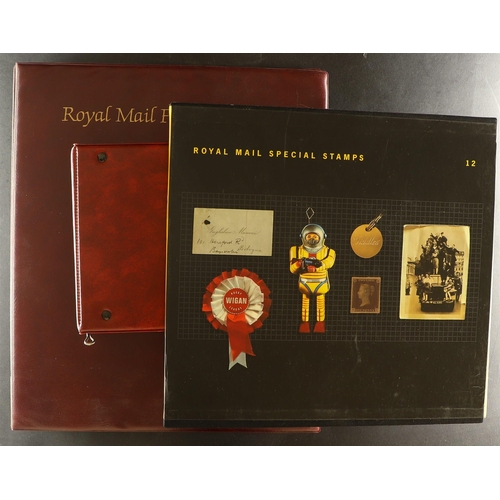 1405 - GB.ELIZABETH II COLLECTION IN TWO BOXES with two S.G. Special Stamps albums containing mint sets to ... 