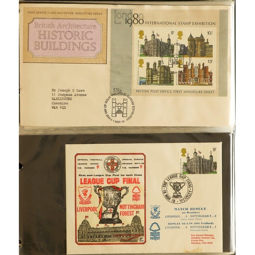 1405 - GB.ELIZABETH II COLLECTION IN TWO BOXES with two S.G. Special Stamps albums containing mint sets to ... 