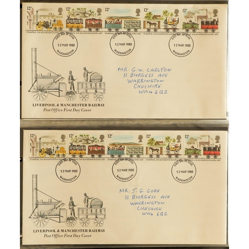 1405 - GB.ELIZABETH II COLLECTION IN TWO BOXES with two S.G. Special Stamps albums containing mint sets to ... 