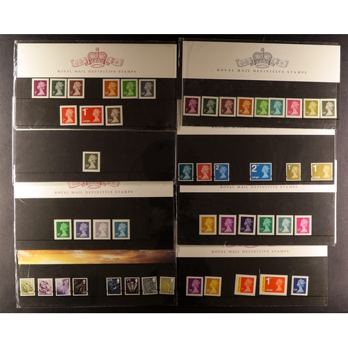 1410 - GB.ELIZABETH II DEFINITIVE PRESENTATION PACKS 1971 - 2020. Includes Regioanls. A good range with ple... 