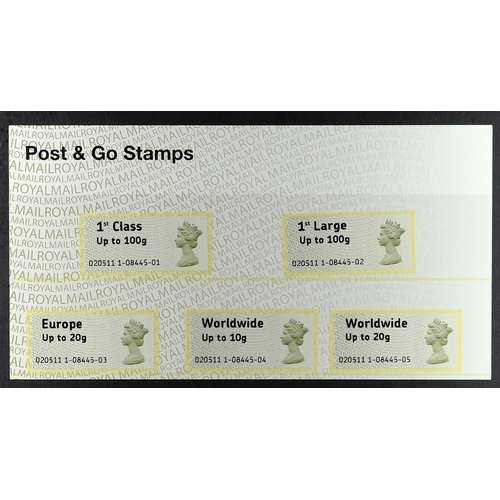 1422 - GB.ELIZABETH II POST & GO PRESENTATION PACKS. All different. (27 packs). Face value £143.