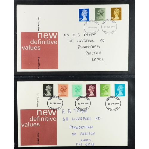 1452 - GB.FIRST DAY COVERS 1967 - 1990s GB collection of approximately 465 covers in 6 albums. Good range o... 