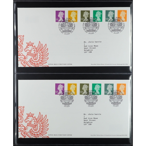 1454 - GB.FIRST DAY COVERS 1974 - 2020 in 4 dedicated Royal Mail albums. The collection is split into 1974-... 