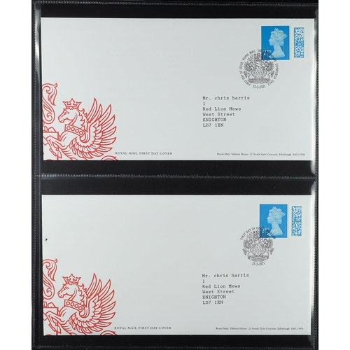 1454 - GB.FIRST DAY COVERS 1974 - 2020 in 4 dedicated Royal Mail albums. The collection is split into 1974-... 