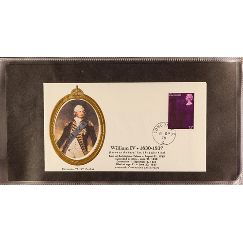 1463 - GB.FIRST DAY COVERS COLLECTION IN THREE ALBUMS AND LOOSE incl. useful definitives, regionals and boo... 