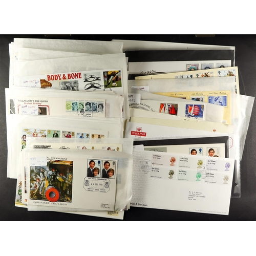 1466 - GB.FIRST DAY COVERS ENORMOUS HOLDING OF OVER 26,500 COVERS largely 1980's to about 2017, though some... 