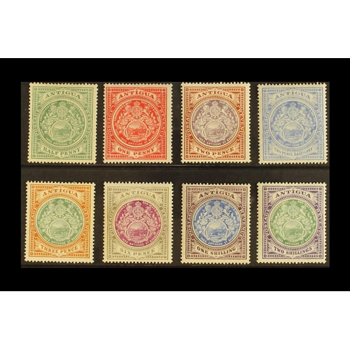 159 - ANTIGUA & BARBUDA 1908-17 set, SG 41/50, fine mint (8)