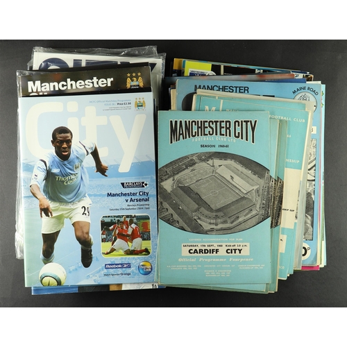 16 - FOOTBALL PROGRAMMES. ONE PER SEASON. LEICESTER - MAN CITY. 1960 ONWARDS. Comprising of Leicester 196... 