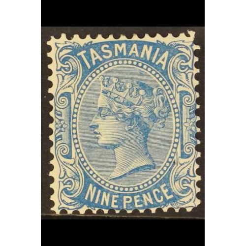 187 - AUSTRALIAN STATES TASMANIA 1903 9d ultramarine, SG 242f, very fine mint, Cat. £425.