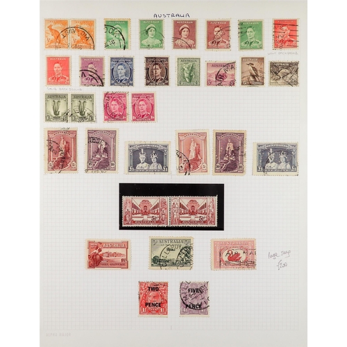 194 - AUSTRALIA 1913-2000's a mint and used collection in an album, useful earlier period, many later deci... 