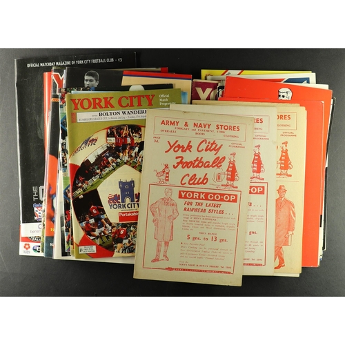 20 - FOOTBALL PROGRAMMES. ONE PER SEASON. W.B.A. - YORK. 1960 ONWARDS. Comprising of  W.B.A. 1960-1 to 20... 