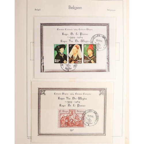 256 - BELGIUM 1951-81 COLLECTION of mainly fine used in an album with never hinged mint stamps scattered t... 