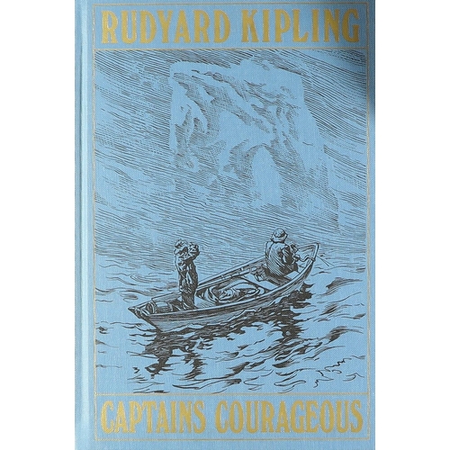 26 - FOLIO SOCIETY: THE WORKS OF RUDYARD KIPLING. set of 10 books including The Jungle Book, poems, and S... 