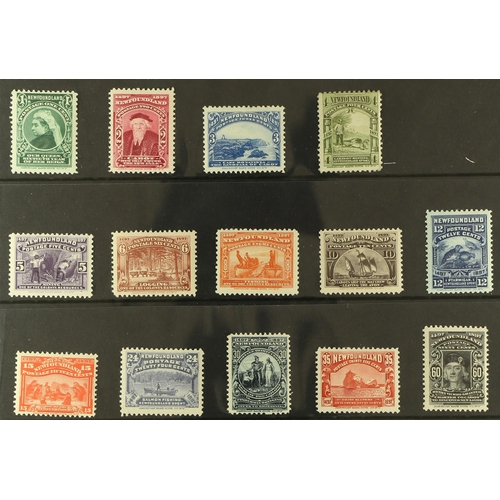 290 - CANADA - NEWFOUNDLAND 1897 Anniversary of Discovery set, SG 66/79, very fine mint. (14 stamps)