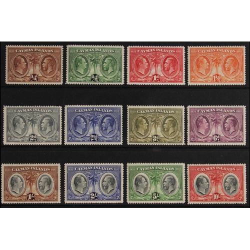 321 - CAYMAN IS. 1932 Centenary set, SG 84/95, fine mint. Cat. £500. (12)