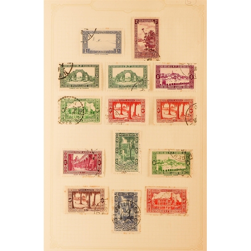 434 - FRENCH COLONIES COLONIES - OLD TIME COLLECTION IN SIX ALBUMS largely 20th century incl. some Republi... 