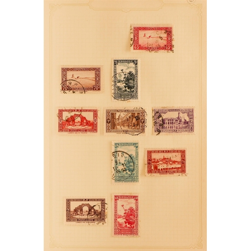 434 - FRENCH COLONIES COLONIES - OLD TIME COLLECTION IN SIX ALBUMS largely 20th century incl. some Republi... 