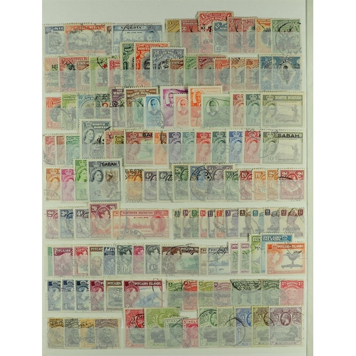 48 - COLLECTIONS & ACCUMULATIONS COMMONWEALTH A to Z mainly fine used in a stock book and in an album, 19... 