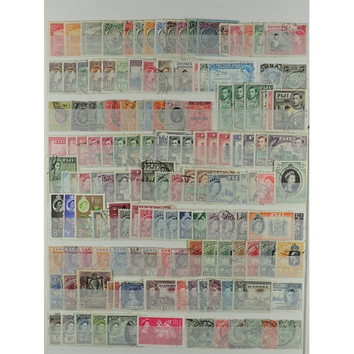 48 - COLLECTIONS & ACCUMULATIONS COMMONWEALTH A to Z mainly fine used in a stock book and in an album, 19... 