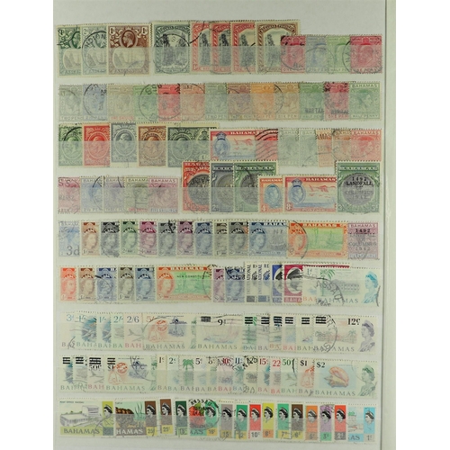 48 - COLLECTIONS & ACCUMULATIONS COMMONWEALTH A to Z mainly fine used in a stock book and in an album, 19... 