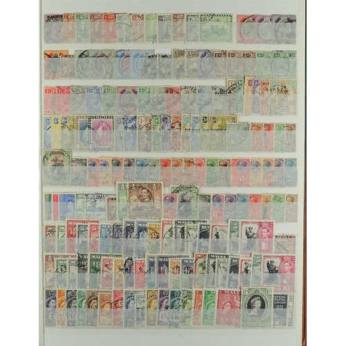 48 - COLLECTIONS & ACCUMULATIONS COMMONWEALTH A to Z mainly fine used in a stock book and in an album, 19... 