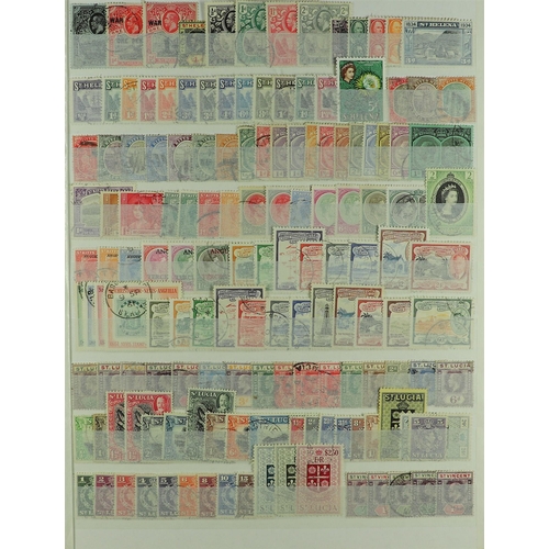 48 - COLLECTIONS & ACCUMULATIONS COMMONWEALTH A to Z mainly fine used in a stock book and in an album, 19... 