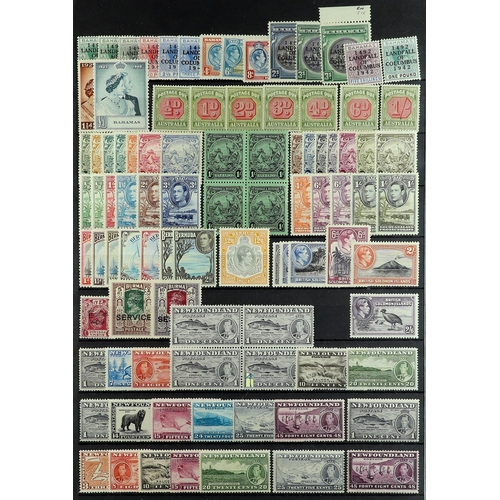 49 - COLLECTIONS & ACCUMULATIONS COMMONWEALTH - KGVI FINE MINT COLLECTION incl., Aden 1939 - 1951 ranges ... 