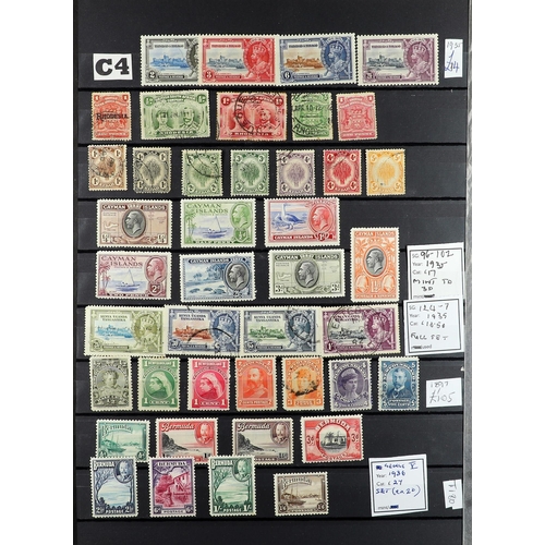 54 - COLLECTIONS & ACCUMULATIONS BRITISH COMMONWEALTH useful looking QV-KGVI mint and used ranges, stated... 