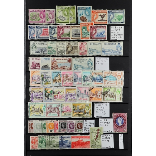 55 - COLLECTIONS & ACCUMULATIONS BRITISH COMMONWEALTH a useful range of QV to 1960's mint and used issues... 