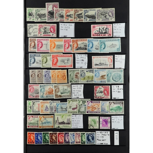 55 - COLLECTIONS & ACCUMULATIONS BRITISH COMMONWEALTH a useful range of QV to 1960's mint and used issues... 