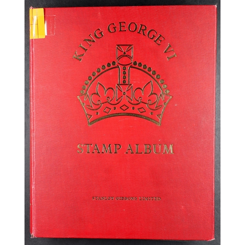 60 - COLLECTIONS & ACCUMULATIONS COMMONWEALTH KGVI CROWN ALBUM with a useful mint and used range, the Ade... 