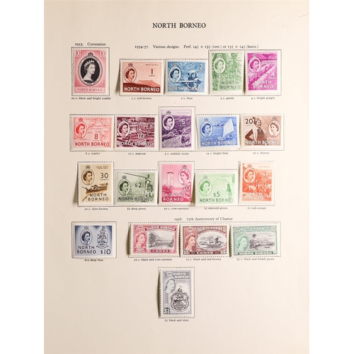 729 - MALAYA STATES 1952-66 FINE MINT COLLECTION on printed leaves incl. Malayan Federation from 1957 Fede... 