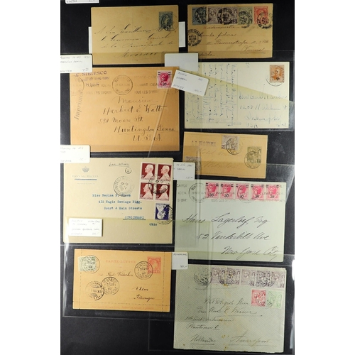 778 - MONACO 1796-1950'S COVERS RANGE an American dealers stock (P.T.S.A. $2950+) incl. pre-stamp, 1890's ... 