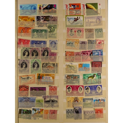 78 - COLLECTIONS & ACCUMULATIONS BRITISH EMPIRE clean ranges of QV to QE2 mint and used issues in five la... 