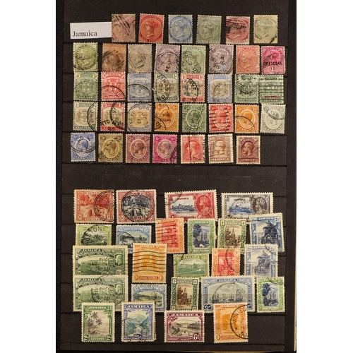 78 - COLLECTIONS & ACCUMULATIONS BRITISH EMPIRE clean ranges of QV to QE2 mint and used issues in five la... 