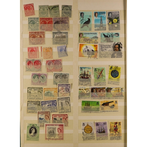 78 - COLLECTIONS & ACCUMULATIONS BRITISH EMPIRE clean ranges of QV to QE2 mint and used issues in five la... 