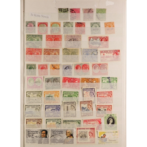 79 - COLLECTIONS & ACCUMULATIONS COMMONWEALTH RANGES in five large stockbooks, with largely QE2 issues th... 