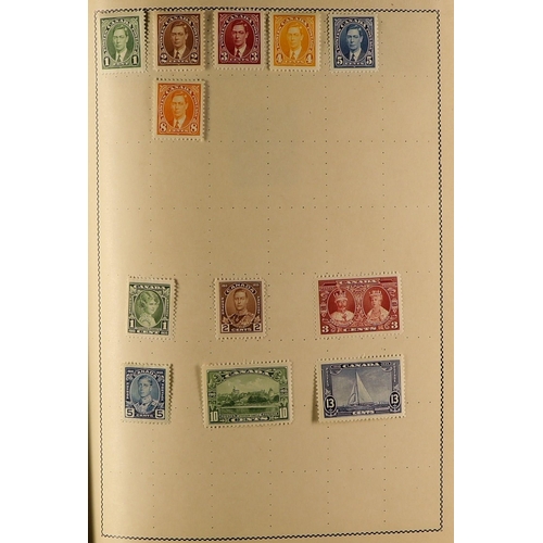 81 - COLLECTIONS & ACCUMULATIONS OLD TIME COMMONWEALTH COLLECTION with two albums incl. better KGV/KGVI m... 