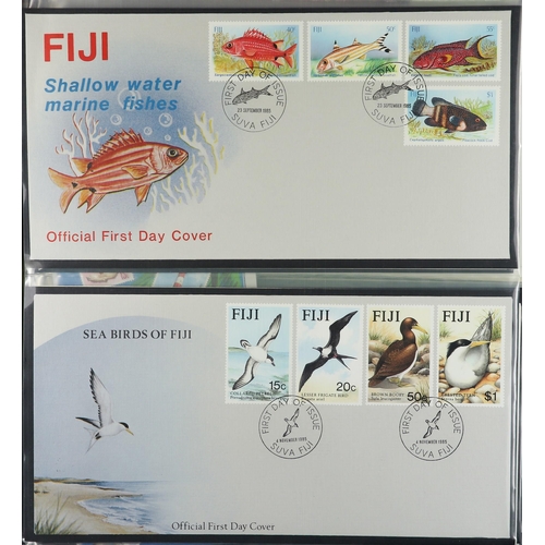 85 - COLLECTIONS & ACCUMULATIONS AUSTRALIA AND PACIFIC ISLANDS FIRST DAY COVERS 1970's-90's in three albu... 