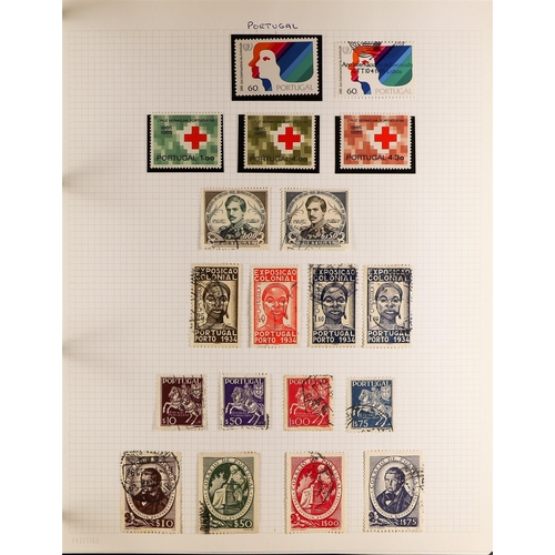 878 - PORTUGAL 1850's-1990's collection in an album, with mint or used ranges, incl. better miod period, s... 