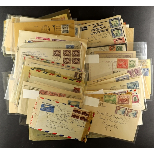 90 - COLLECTIONS & ACCUMULATIONS COMMONWEALTH COVERS an interesting range of QV to about 1950's in a smal... 