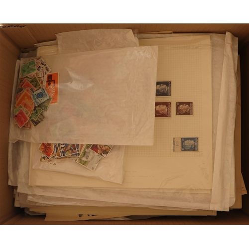 95 - COLLECTIONS & ACCUMULATIONS WORLDWIDE ACCUMULATION IN THREE BOXES incl. useful GB from Victorian, Co... 