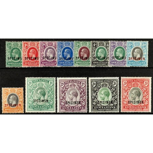 962 - SOMALILAND PROTECT 1912-19 complete set overprinted 