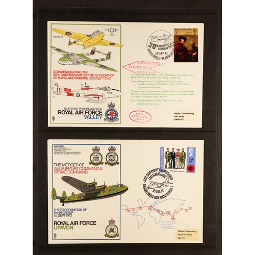 97 - COLLECTIONS & ACCUMULATIONS ROYAL AIR FORCE COVERS COLLECTION in six albums, with Museum series, 199... 