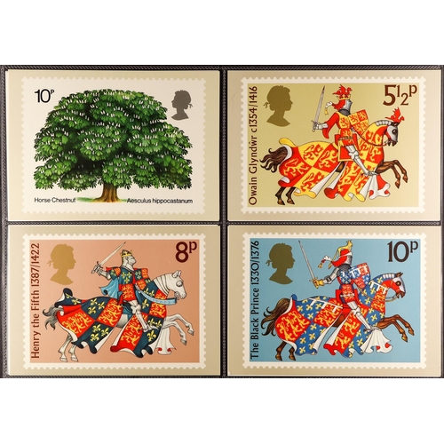 1058 - GB.ELIZABETH II PHQ CARDS WITH BETTER. Includes Cricket, Jones, Fire Engine and Tree. Also includes ... 