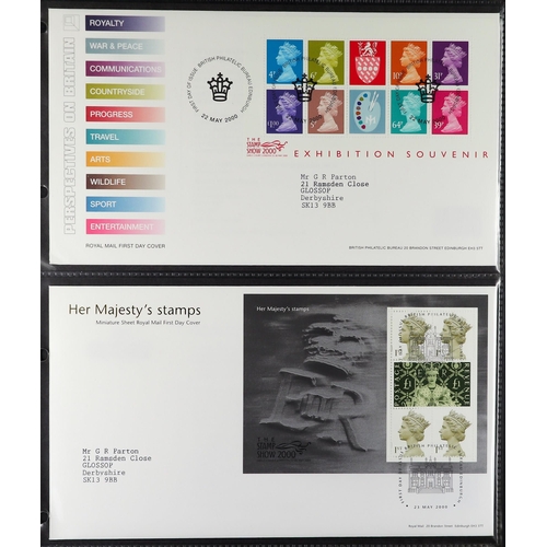 1084 - GB.FIRST DAY COVERS 1986-2010 a very clean collection in twenty albums, with Bureau and non-Bureau i... 