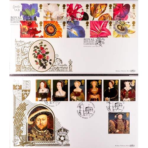 1085 - GB.FIRST DAY COVERS BENHAM GOLD 500 COVERS 1995-2000, between GOLD0101-177, fine. (40 covers)