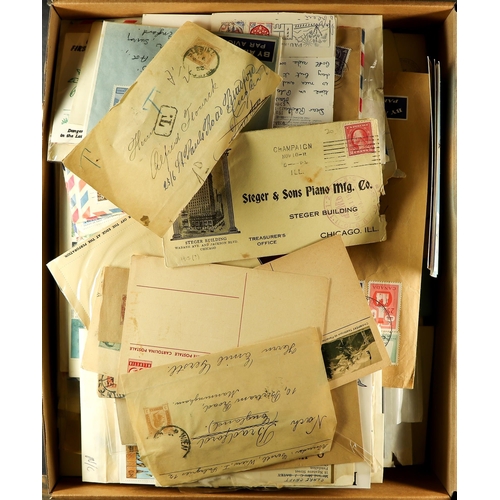 113 - COLLECTIONS & ACCUMULATIONS REMAINDER BOX of 12 albums from ex-dealers estate. Includes South Africa... 