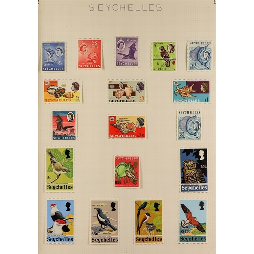 128 - TOPICALS WILDLIFE ON STAMPS mostly mint collection of all world 20th century issues in an album, wit... 