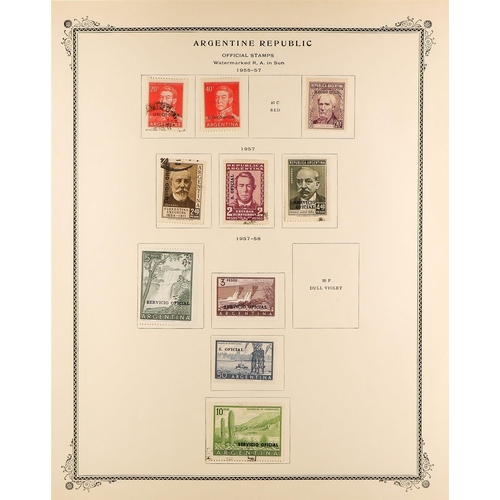 139 - ARGENTINA 1858-1980 mint & used collection, incl. 19th Century to 5p used, early 20th Century to 20p... 